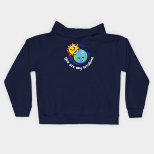 You are my sunshine (on dark colors) Kids Hoodie